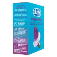 Durex Pleasure Ring - péniszgyűrű (áttetsző) 44234 termék bemutató kép