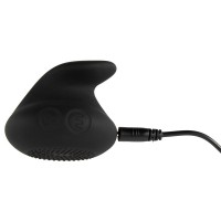 Rebel 2in1 - akkus, rádiós anál vibrátor péniszgyűrűvel (fekete) 71706 termék bemutató kép