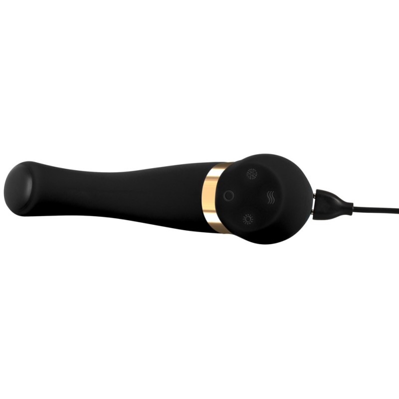 Hot 'n Cold - akkus, hűtő-melegítő G-pont vibrátor (fekete) 92006 termék bemutató kép