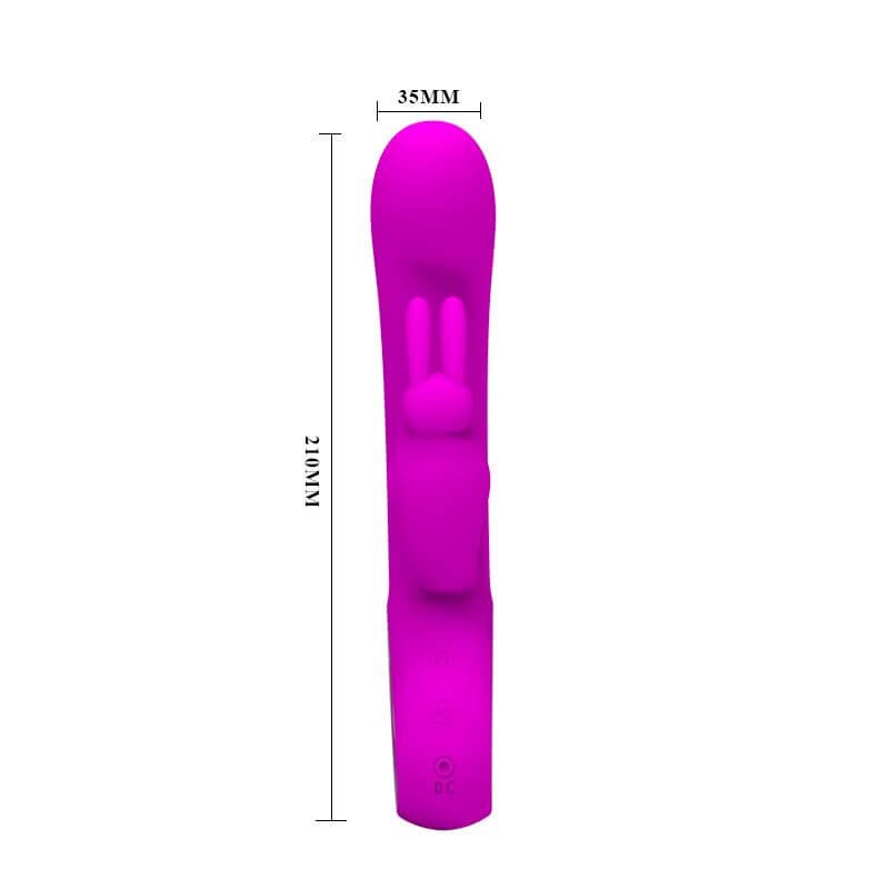 Pretty Love Webb - akkus, vízálló, csiklókaros vibrátor (pink) 86556 termék bemutató kép