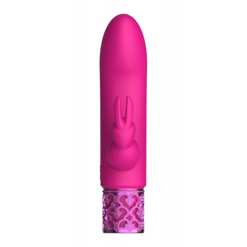 Royal Gems Dazzling - akkus csiklókaros vibrátor (pink) 75120 termék bemutató kép