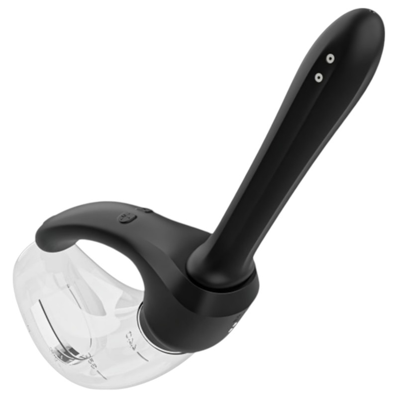 Afterdark - automata, vibrációs anál tisztító (átlátszó) 108004 termék bemutató kép