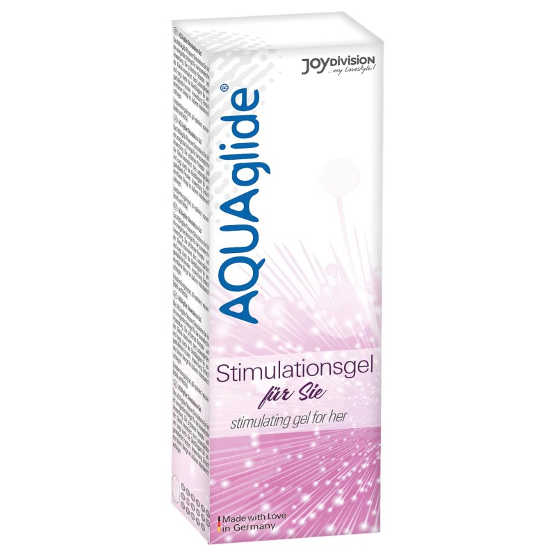 AQUAglide Stimulation - stimuláló intim gél nőknek (25 ml) 157696 termék bemutató kép