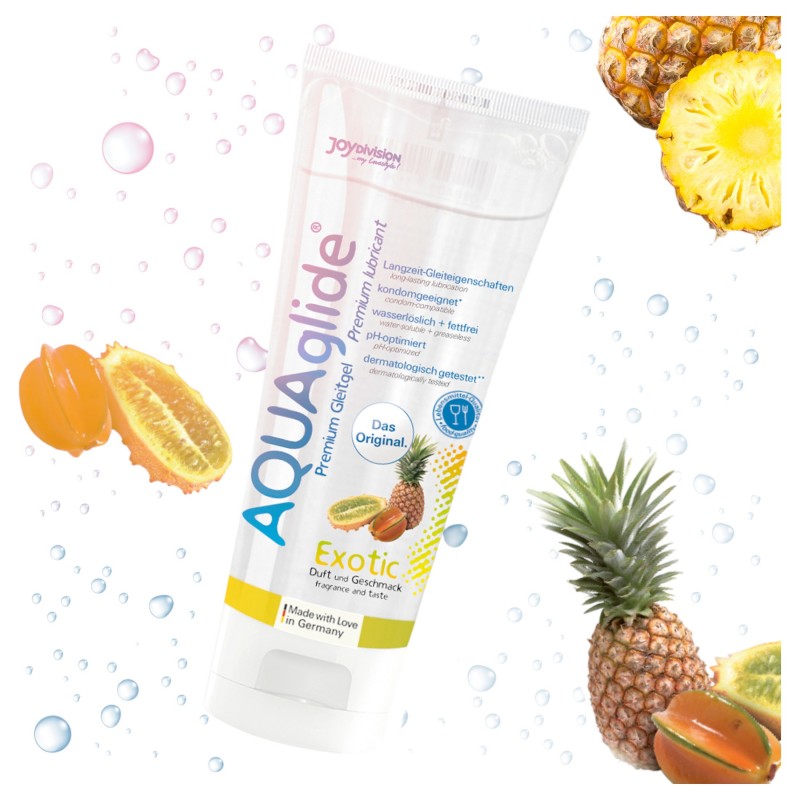 AQUAglide - vízbázisú síkosító exotic (100 ml) 104502 termék bemutató kép