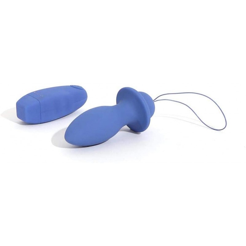 B SWISH Bfilled Classic - rádiós anál vibrátor (kék) 40832 termék bemutató kép