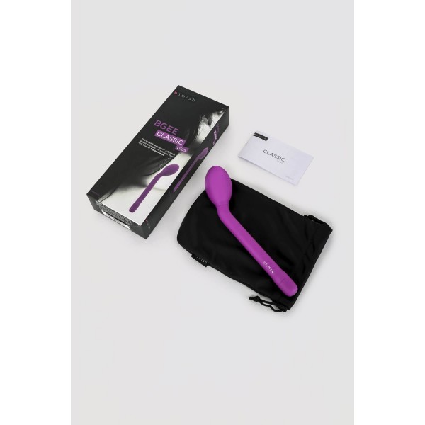 B SWISH Bgee Classic Plus - vízálló G-pont vibrátor (lila)