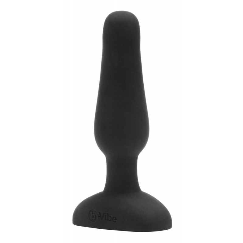 b-Vibe Novice - kezdő anál vibrátor (fekete) 679 termék bemutató kép