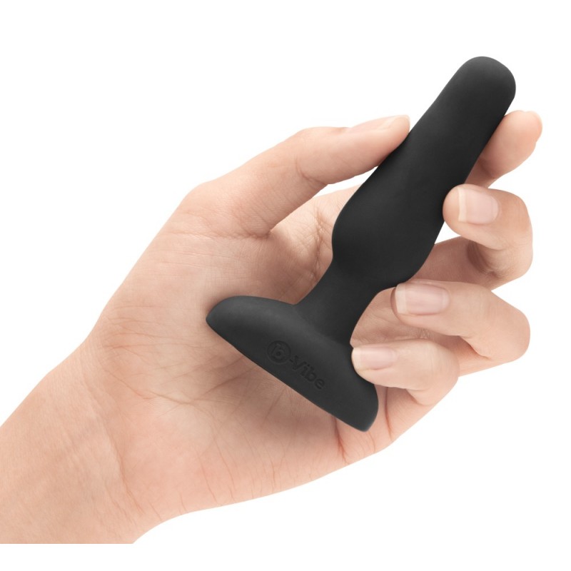 b-Vibe Novice - kezdő anál vibrátor (fekete) 681 termék bemutató kép