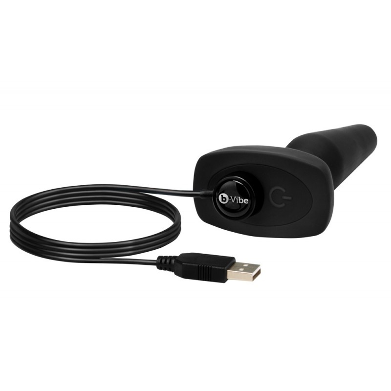 b-Vibe trio - 3 motoros anál vibrátor (fekete) 13197 termék bemutató kép