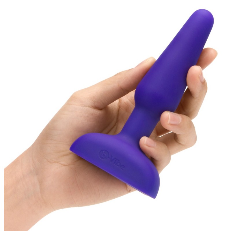 b-Vibe trio - 3 motoros anál vibrátor (lila) 10142 termék bemutató kép