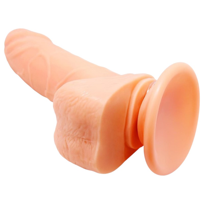 Baile Barbara Mark - élethű, forgó vibrátor - 15 cm (natúr) 134248 termék bemutató kép