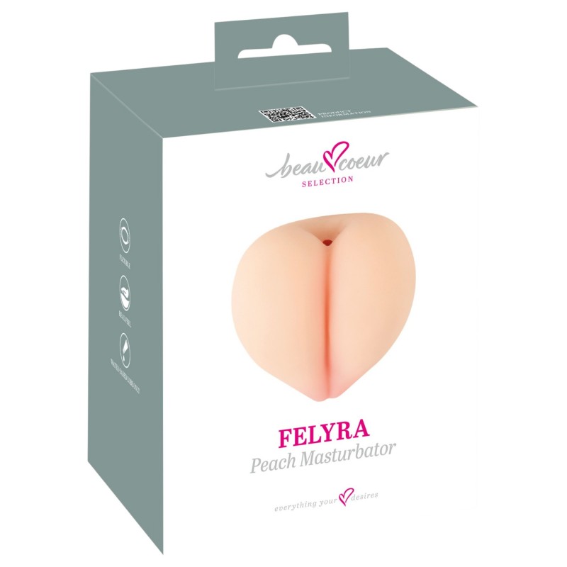 Beau Coeur Felyra - barack maszturbátor (testszínű) 152795 termék bemutató kép