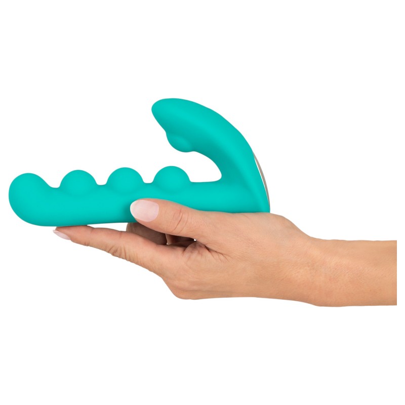 Beau Coeur Sylora - gyöngyös 2in1 vibrátor (zöld) 124259 termék bemutató kép