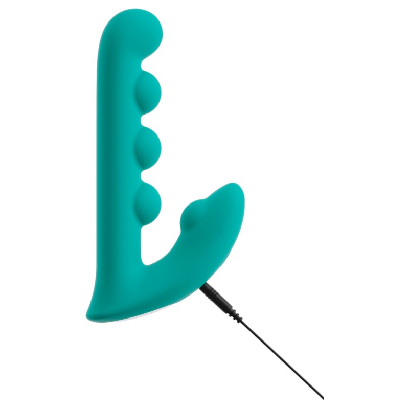 Beau Coeur Sylora - gyöngyös 2in1 vibrátor (zöld) 124260 termék bemutató kép