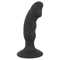 Black Velvet - akkus, péniszes anál vibrátor (fekete) 26642 termék bemutató kép