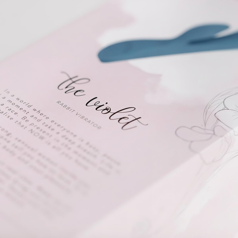 Bloom Violet Rabbit - csiklókaros G-pont vibrátor (türkiz) 112928 termék bemutató kép