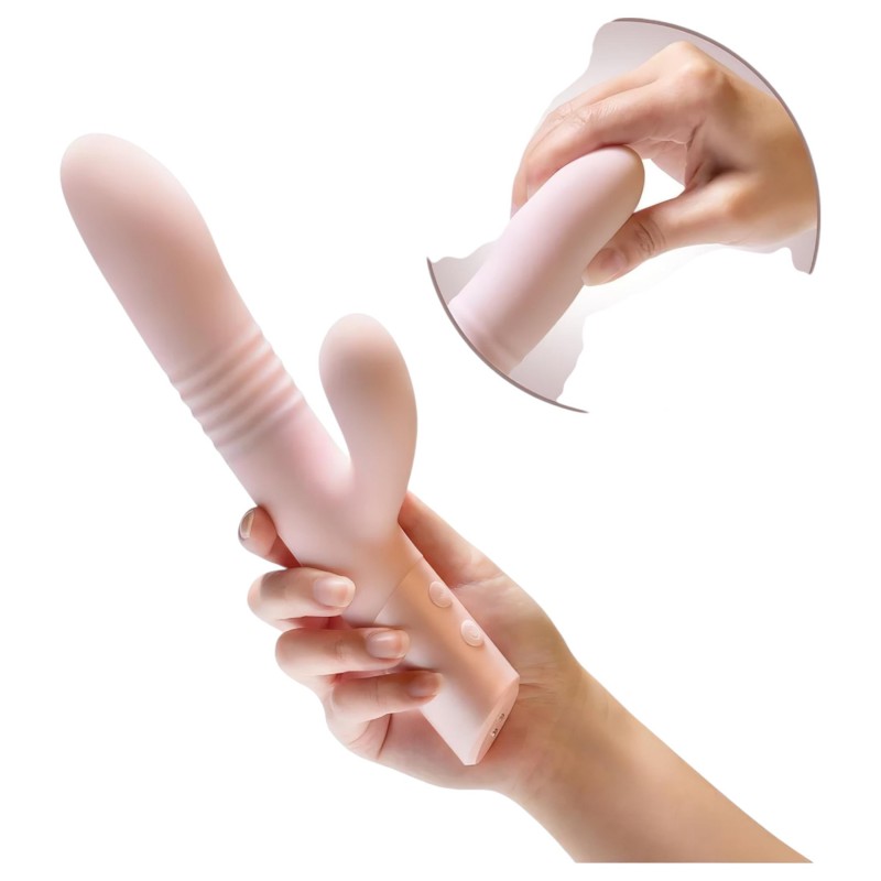 Blush Fraya - csiklókaros lökő vibrátor (pink) 120474 termék bemutató kép