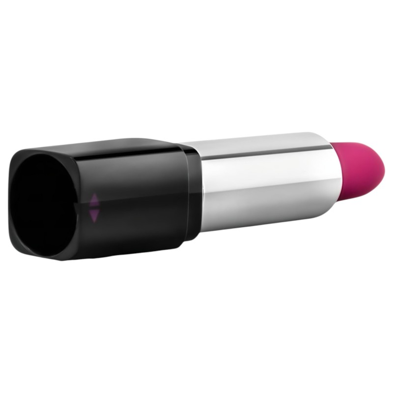 Blush Lipstick Rosé - vízálló rúzs vibrátor (fekete-pink) 118751 termék bemutató kép