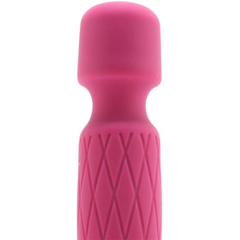 Bodywand Luxe - akkus, mini masszírozó vibrátor (rózsaszín) 40885 termék bemutató kép