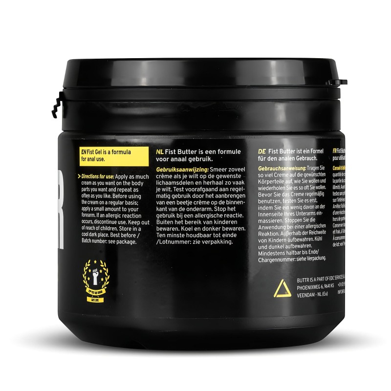 BUTTR Fisting Butter - öklöző síkosító vaj (500 ml) 130853 termék bemutató kép