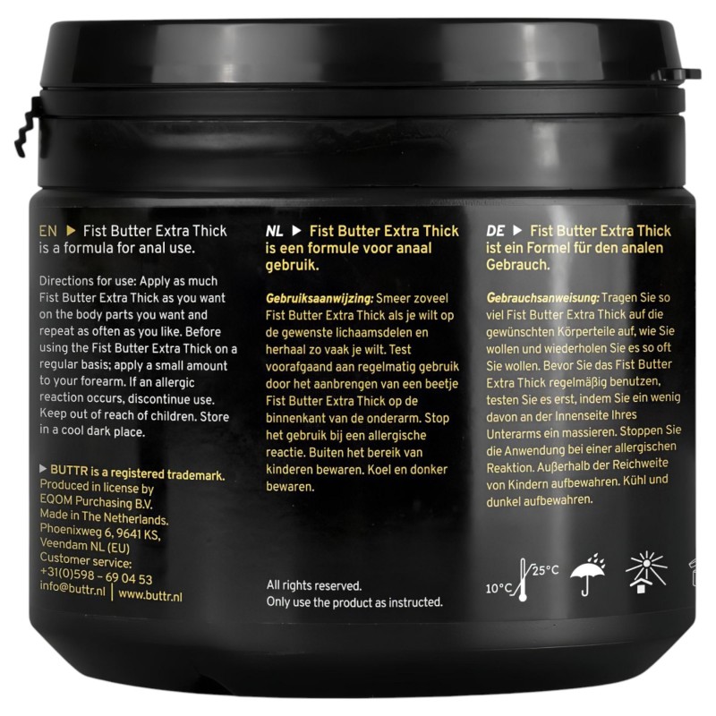 BUTTR - öklöző (fisting) balzsam (500ml) 116114 termék bemutató kép