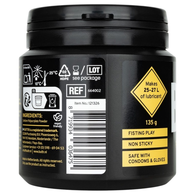 BUTTR - por állagú instant síkosító (135 g) 153906 termék bemutató kép