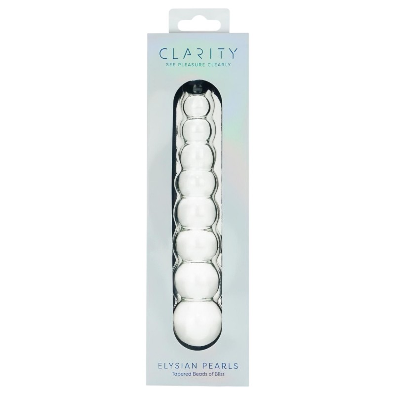 Clarity Elysian Pearls - gyöngyös üvegdildó (átlátszó) 147766 termék bemutató kép