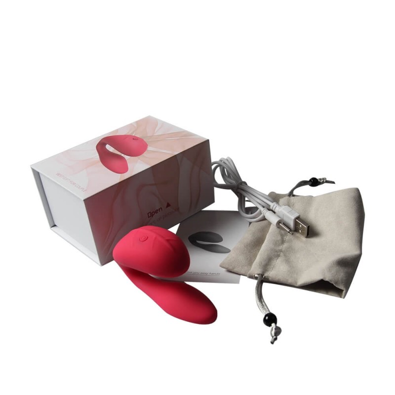 Cotoxo Cupid 2 - távirányítós párvibrátor (piros) 23080 termék bemutató kép