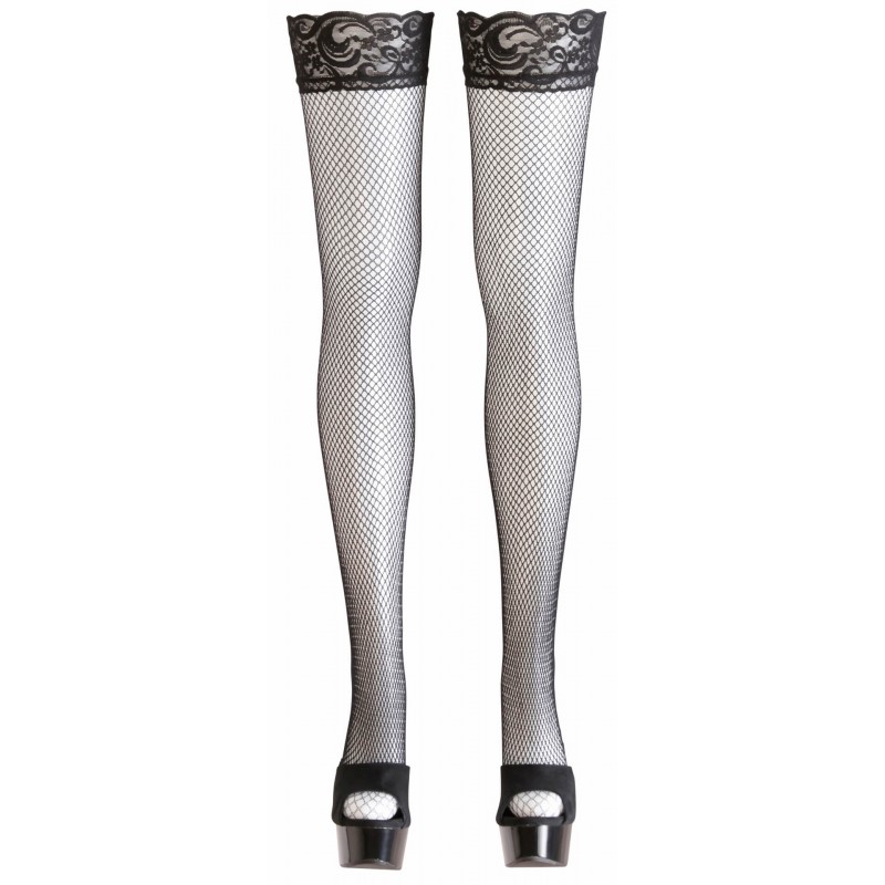 Cottelli - Csipkés, necc combfix (fekete) 4883 termék bemutató kép