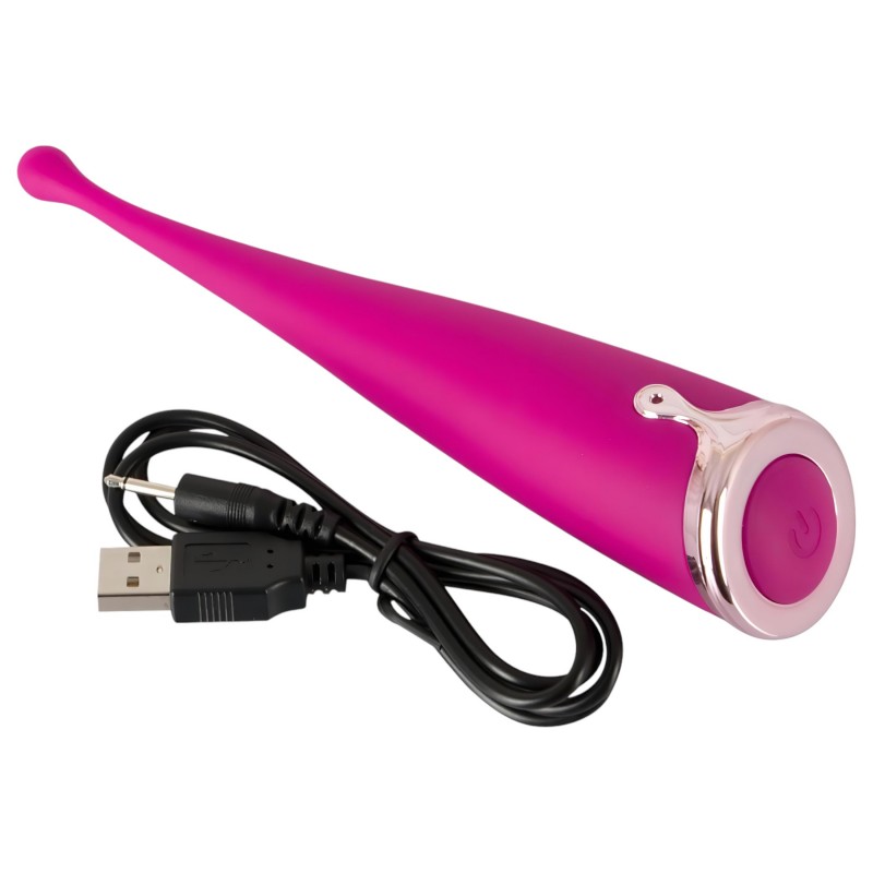 Couples Choice - akkus csiklóizgató vibrátor (pink) 158836 termék bemutató kép