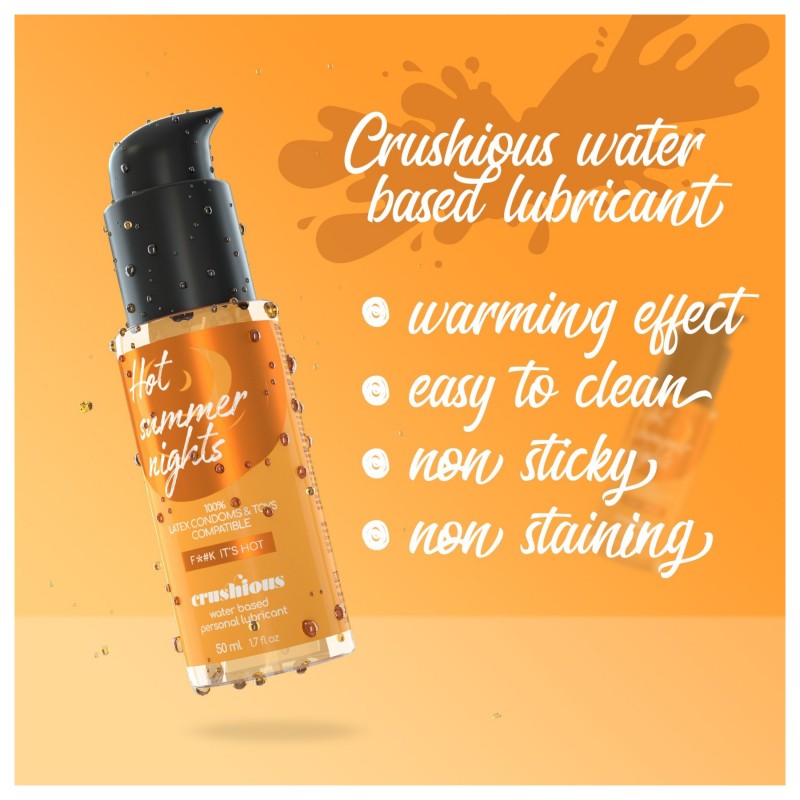 Crushious - melegítő hatású síkosító (50ml) 147973 termék bemutató kép