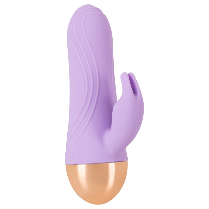 Cuties - akkus, vízálló mini csiklókaros vibrátor (lila) 151418 termék bemutató kép