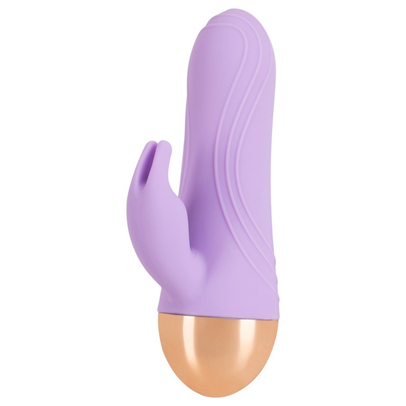 Cuties - akkus, vízálló mini csiklókaros vibrátor (lila) 151419 termék bemutató kép