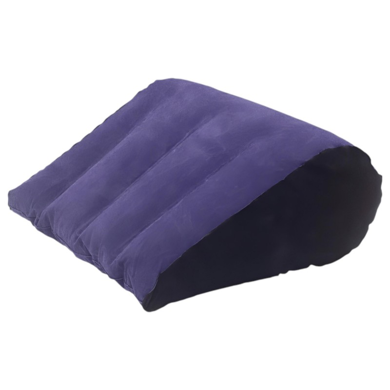 Desirel Magic Pillow - felfújható ék szexpárna pároknak (sötétlila) 159773 termék bemutató kép