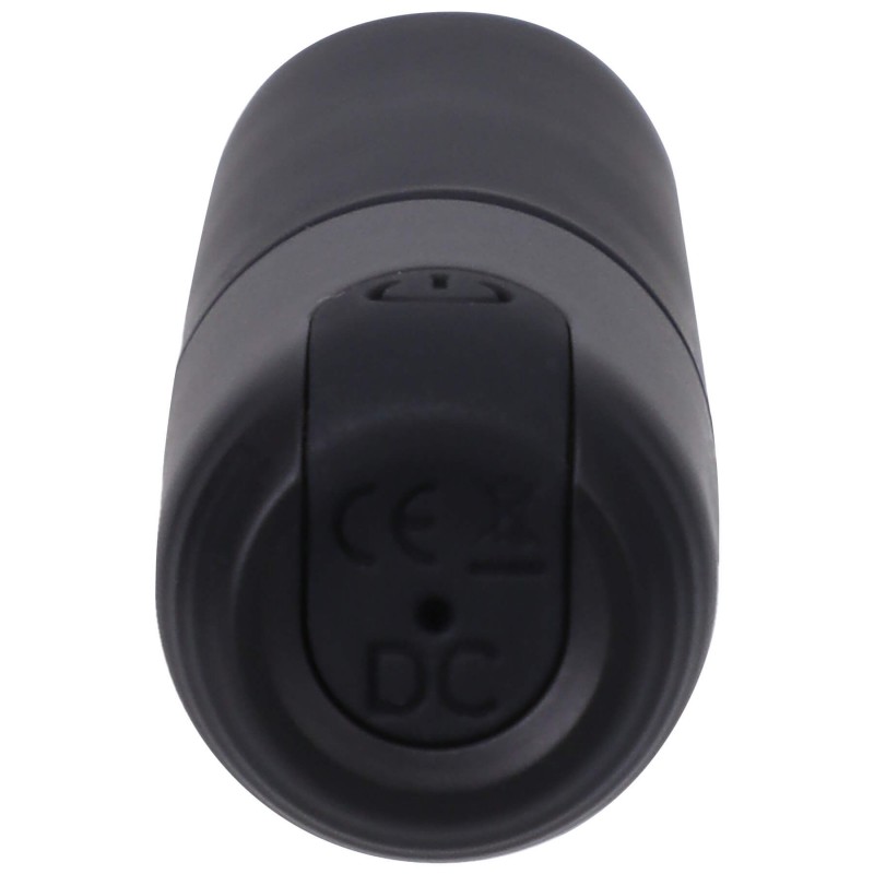 Doc Johnson Bullet Vibe - akkus, vízálló rúdvibrátor (fekete) 77812 termék bemutató kép