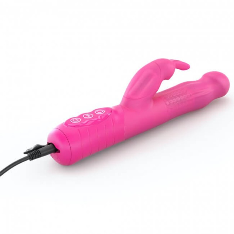 Dorcel Baby Rabbit 2.0 - akkus, csiklókaros vibrátor (pink) 50785 termék bemutató kép