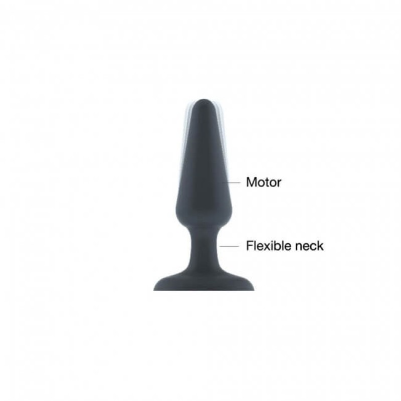 Dorcel Best Vibe Plug M - akkus, anál vibrátor (fekete) 50959 termék bemutató kép
