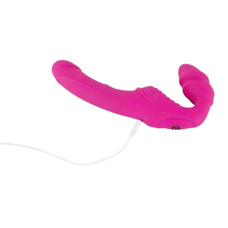 Double2Teaser - felcsatolható vibrátor tartópánt nélkül (pink) 30553 termék bemutató kép