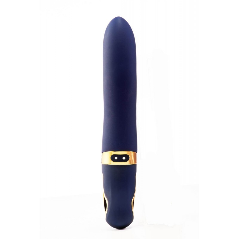 Dream Toys Atropos - akkus, melegítős vibrátor (kék) 53961 termék bemutató kép