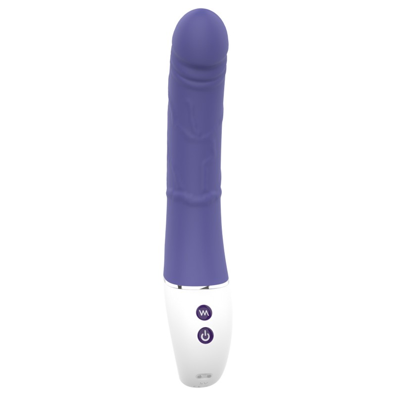 Dreamtoys Essentials - dupla vibrátor (lila) 139720 termék bemutató kép