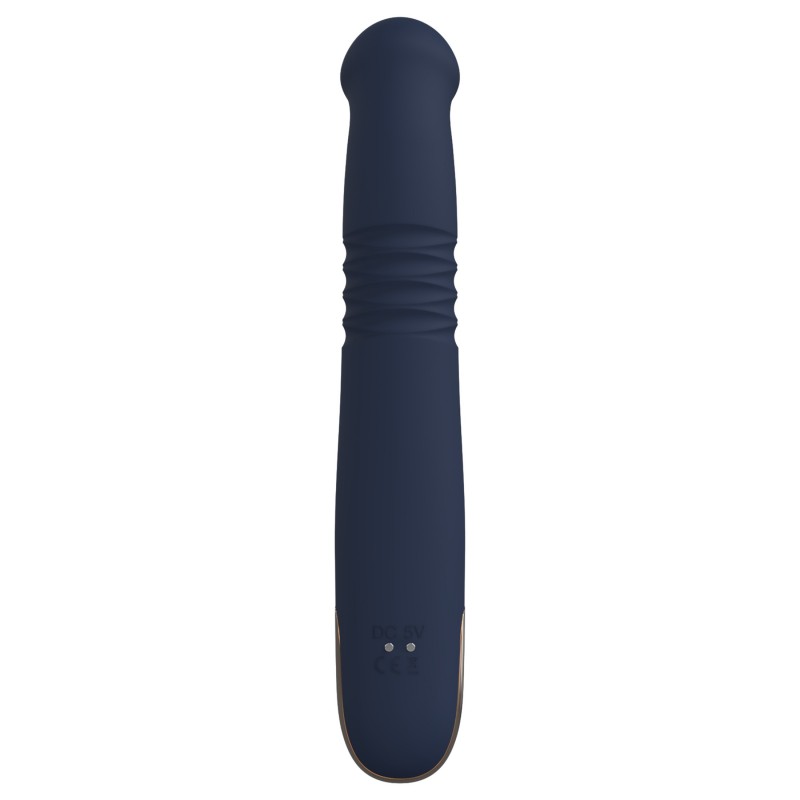 Dreamtoys Goddess Collection - lökő vibrátor (sötétkék) 139756 termék bemutató kép