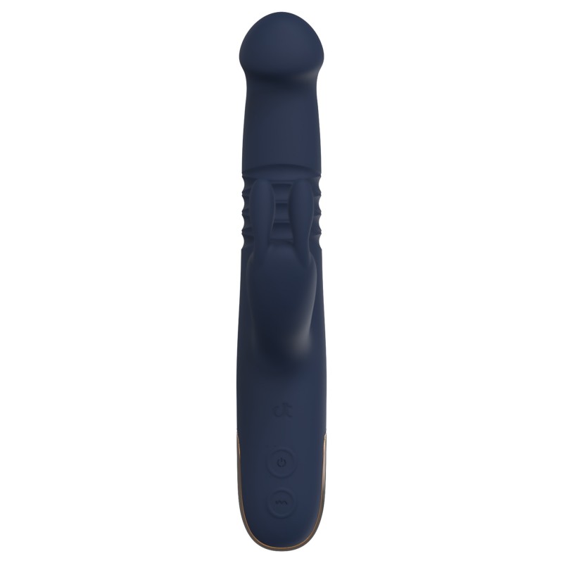 Dreamtoys Goddess Collection - lökő vibrátor (sötétkék) 139757 termék bemutató kép