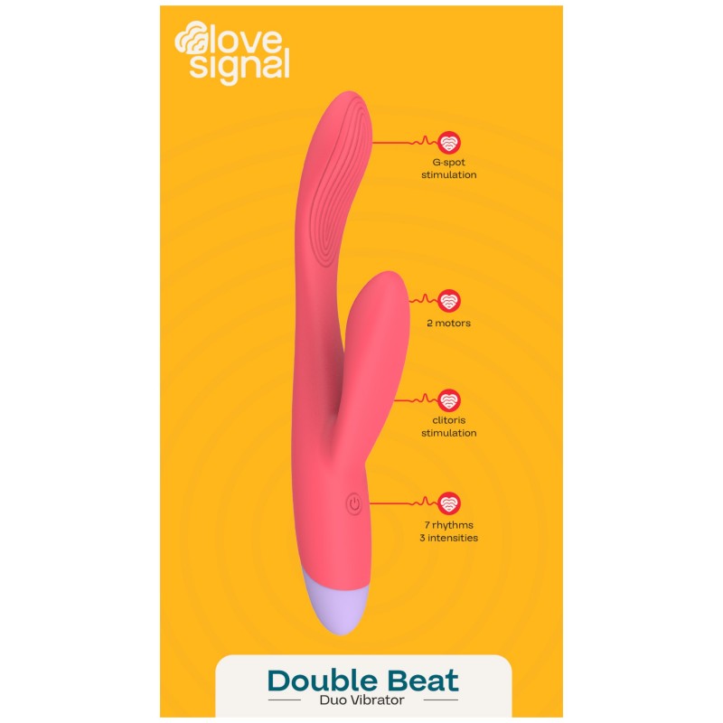 Dreamtoys Love Signal - csiklókaros G-pont vibrátor (piros) 127112 termék bemutató kép