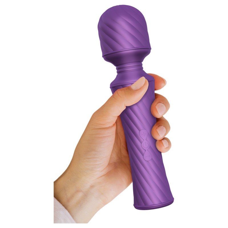 Dreamtoys Love Signal - masszírozó wand vibrátor (lila) 126889 termék bemutató kép