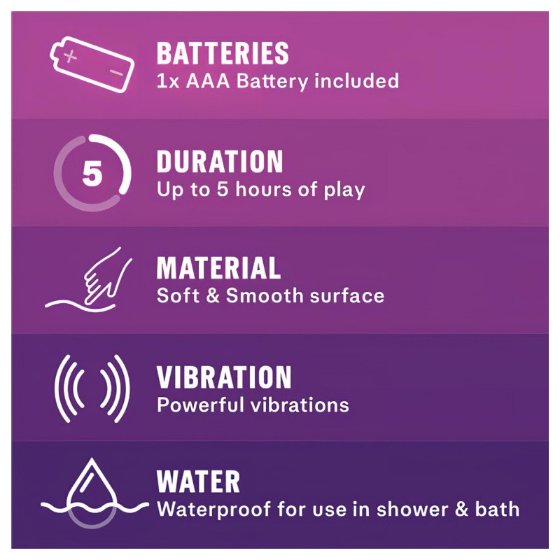 Durex Intense Delight Bullet - mini rúdvibrátor (lila) 99859 termék bemutató kép