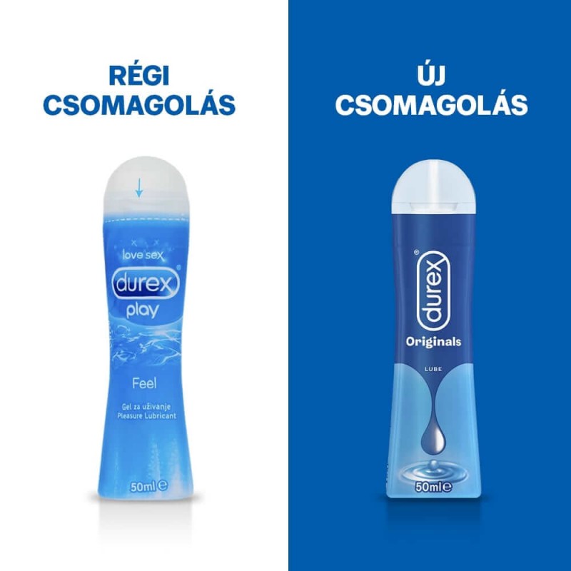 Durex Originals - vízbázisú síkosító (50ml) 63962 termék bemutató kép