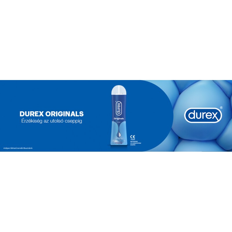 Durex Originals - vízbázisú síkosító (50 ml) 63965 termék bemutató kép