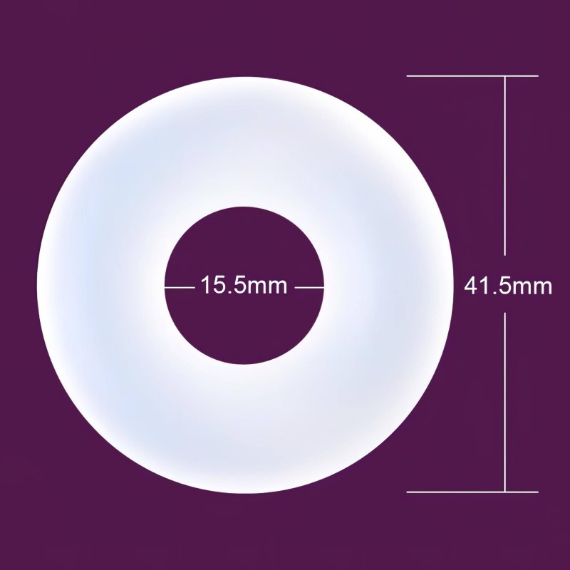 Durex Pleasure Ring - péniszgyűrű (átlátszó) 107408 termék bemutató kép