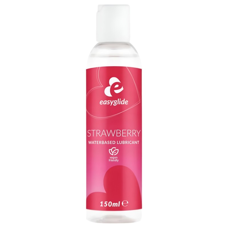 EasyGlide - ízesített vízbázisú síkosító - eper (150ml) 122852 termék bemutató kép