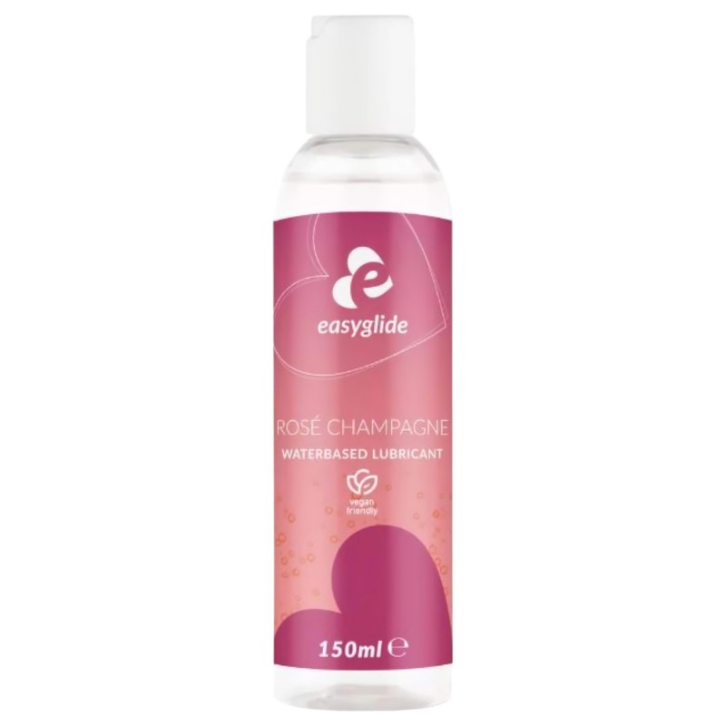 EasyGlide - ízesített vízbázisú síkosító - rosé pezsgő (150ml) 122855 termék bemutató kép